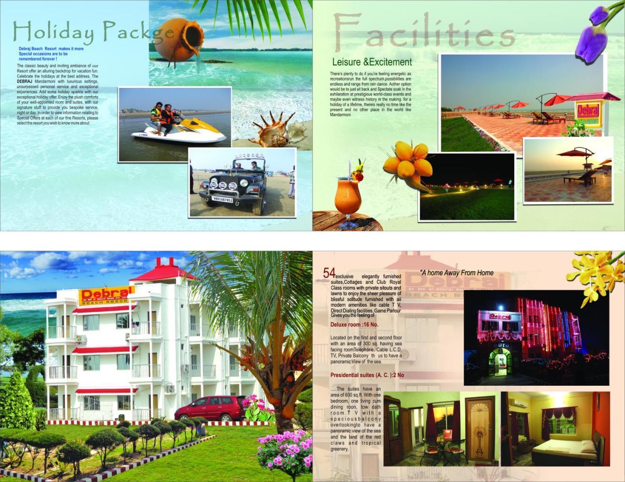 Debraj Beach Resort Mandarmani Zewnętrze zdjęcie